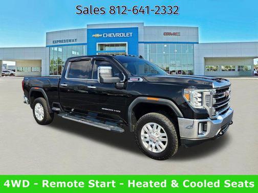 Onyx Black 2021 GMC Sierra 2500 SLT