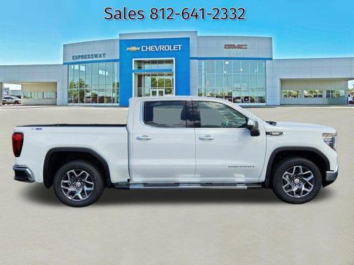 Summit White 2026 GMC Sierra 1500 SLT