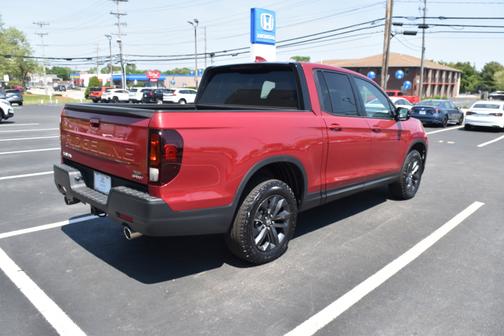 Radiant Red Metallic Ii 2025 Honda Ridgeline