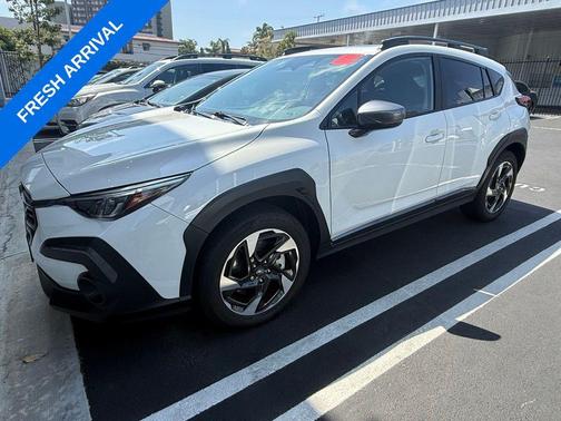 Crystal White Pearl 2024 Subaru Crosstrek Limited