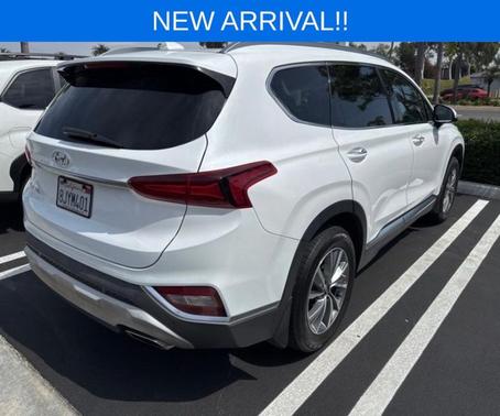 Quartz White 2019 Hyundai SANTA FE Limited
