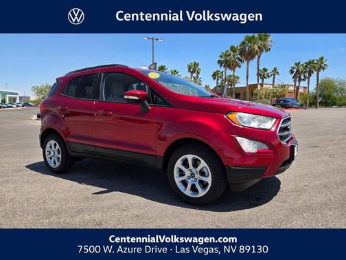 Ruby Red 2018 Ford EcoSport SE