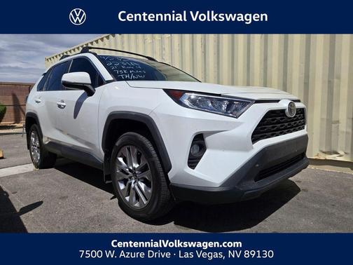 Blizzard Pearl 2021 Toyota RAV4 XLE Premium