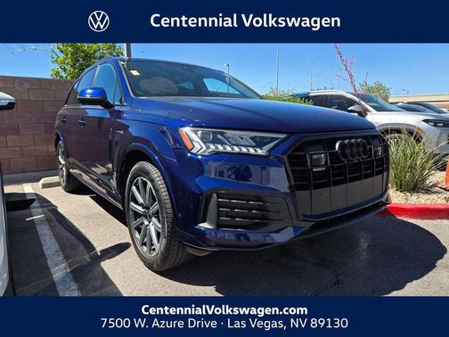 Navarra Blue Metallic 2023 Audi Q7 45 Premium Plus