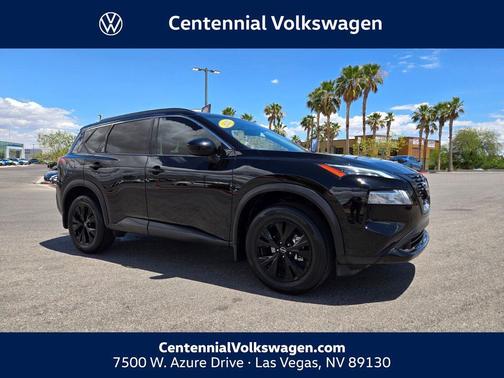 Super Black 2023 Nissan Rogue SV