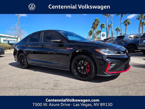 Deep Black Pearl 2025 Volkswagen Jetta GLI 2.0T Autobahn