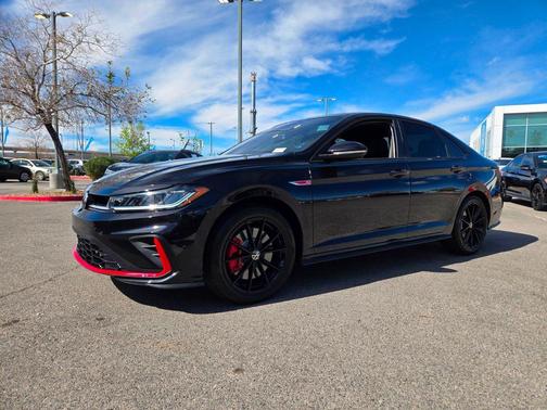 Deep Black Pearl 2025 Volkswagen Jetta GLI 2.0T Autobahn