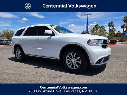 White Knuckle Clearcoat 2018 Dodge Durango SXT