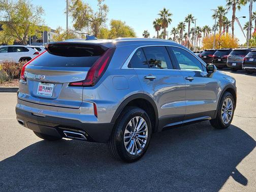 Silver Metallic 2024 Cadillac XT4 Premium Luxury