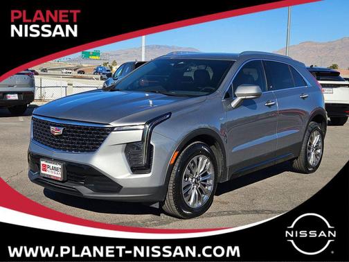 Silver Metallic 2024 Cadillac XT4 Premium Luxury