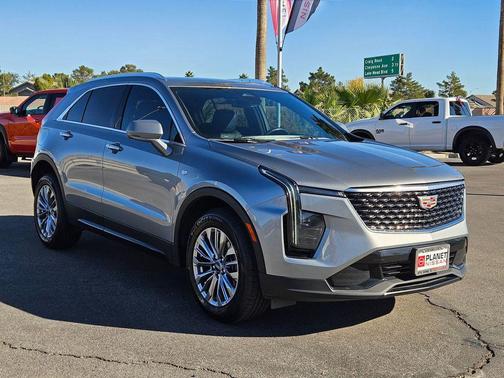 Silver Metallic 2024 Cadillac XT4 Premium Luxury