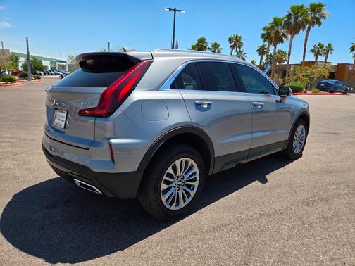 Silver Metallic 2024 Cadillac XT4 Premium Luxury