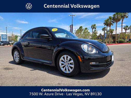Deep Black Pearl 2016 Volkswagen Beetle 1.8T Wolfsburg Edition w/PZEV