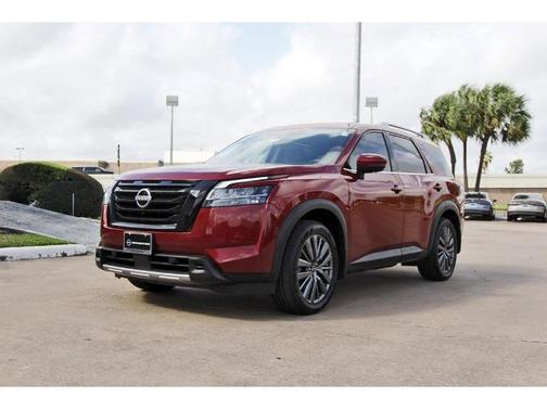Scarlet Ember 2024 Nissan Pathfinder SL