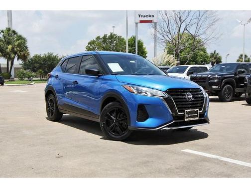 Electric Blue Metallic 2025 Nissan Kicks Play S