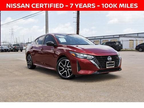 Scarlet Ember 2025 Nissan Sentra SR