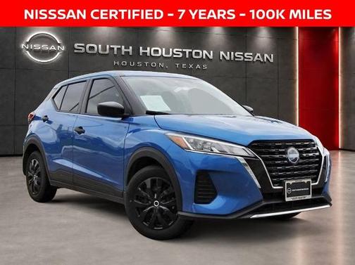 Electric Blue Metallic 2025 Nissan Kicks Play S