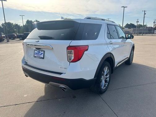 STAR WHITE MET TRI-COAT 2022 Ford Explorer LIMITED