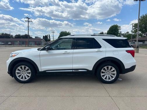 STAR WHITE MET TRI-COAT 2022 Ford Explorer LIMITED