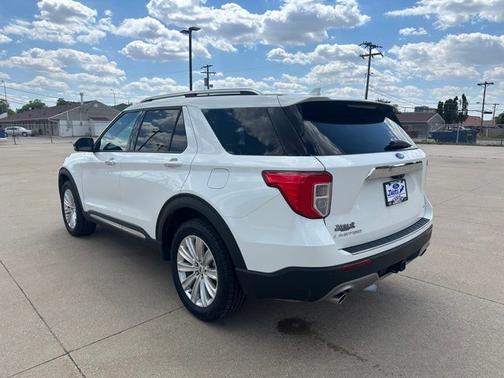 STAR WHITE MET TRI-COAT 2022 Ford Explorer LIMITED