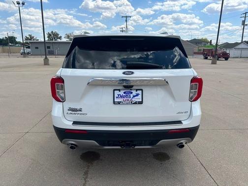 STAR WHITE MET TRI-COAT 2022 Ford Explorer LIMITED