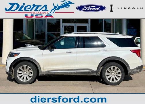 STAR WHITE MET TRI-COAT 2022 Ford Explorer LIMITED