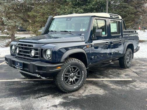 Blue 2025 INEOS Grenadier Quartermaster Trialmaster Edition Truck