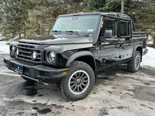 Inky Black 2025 INEOS Grenadier Quartermaster Truck