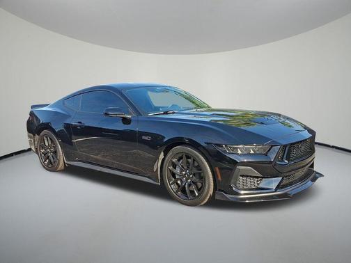 Shadow Black 2025 Ford Mustang GT