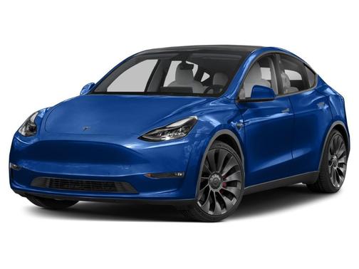 Deep Blue Metallic 2022 Tesla Model Y Performance Dual Motor All-Wheel Drive