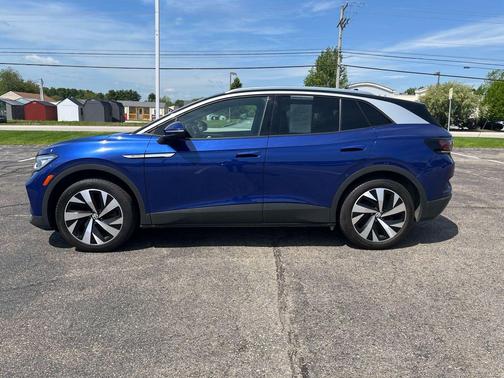 Blue 2021 Volkswagen ID.4 AWD Pro S