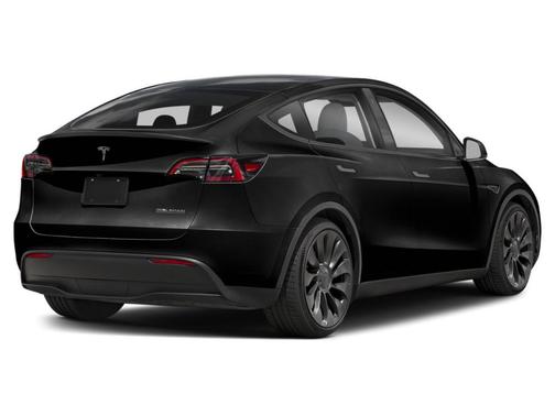 Solid Black 2021 Tesla Model Y Long Range Dual Motor All-Wheel Drive