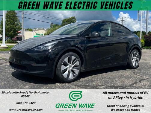 Solid Black 2021 Tesla Model Y Long Range Dual Motor All-Wheel Drive
