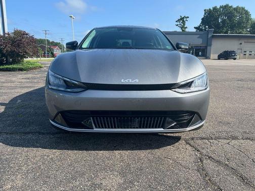 Gray 2024 Kia EV6 Wind