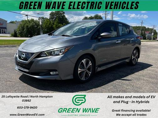 Gun Metallic 2018 Nissan Leaf SV