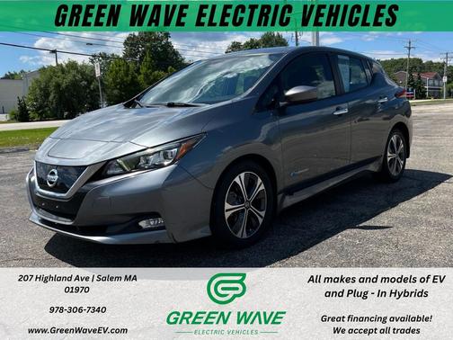 Gun Metallic 2018 Nissan Leaf SV
