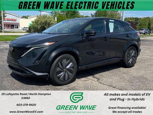 Northern Lights Metallic 2024 Nissan ARIYA EVOLVE+