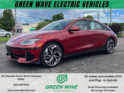 Ultimate Red 2024 Hyundai IONIQ 6 SEL