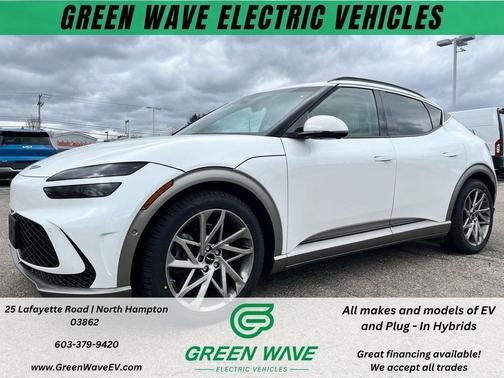 White 2024 Genesis GV60 Advanced AWD