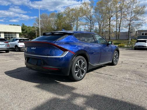 Yacht Blue 2023 Kia EV6 Wind