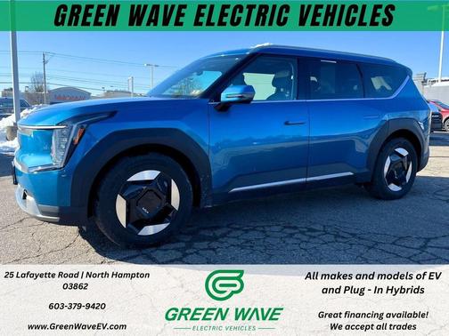 Ocean Blue 2024 Kia EV9 Wind