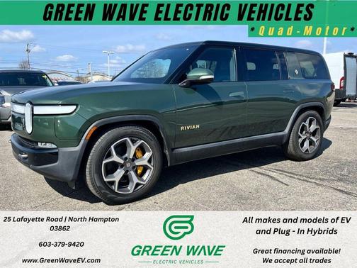 Green 2024 Rivian R1S Adventure Quad Motor Large Pack