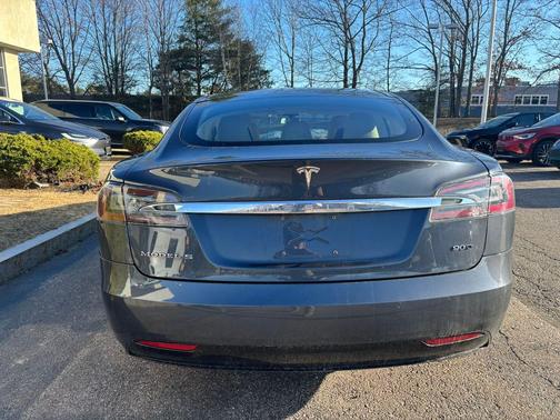 Titanium Metallic 2016 Tesla Model S 90D