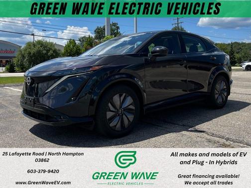 Northern Lights Metallic 2024 Nissan ARIYA EVOLVE+