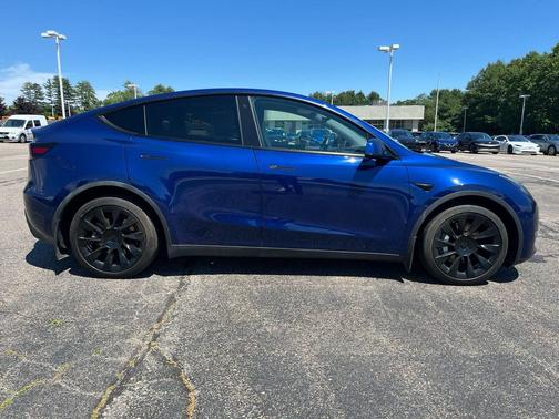 Deep Blue Metallic 2020 Tesla Model Y Long Range Dual Motor All-Wheel Drive