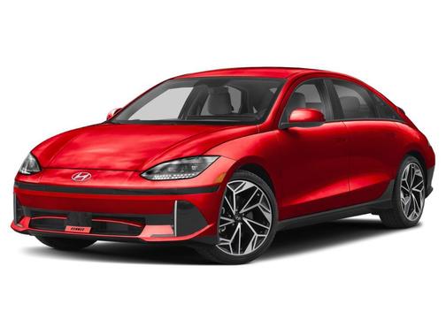 Ultimate Red 2023 Hyundai IONIQ 6 SEL
