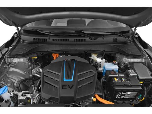 Lunar White 2023 Hyundai KONA EV SEL