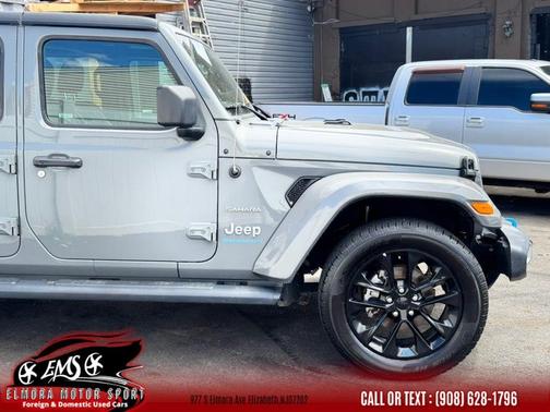 Sting-Gray Clearcoat 2023 Jeep Wrangler 4xe Sahara