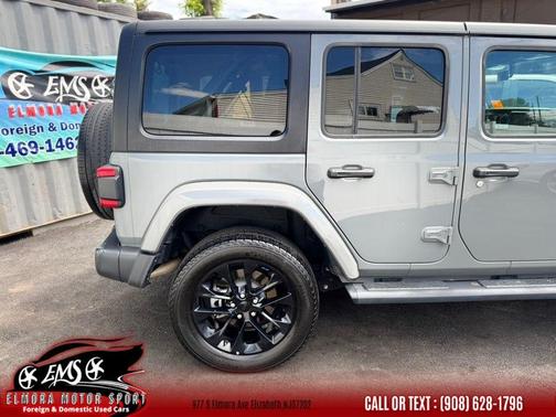 Sting-Gray Clearcoat 2023 Jeep Wrangler 4xe Sahara