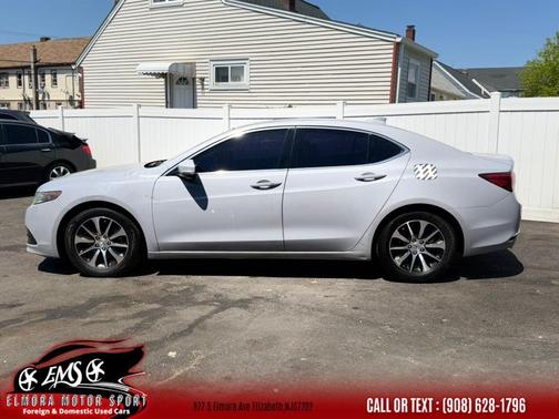 Fathom Blue Pearl 2017 Acura TLX w/Technology Package